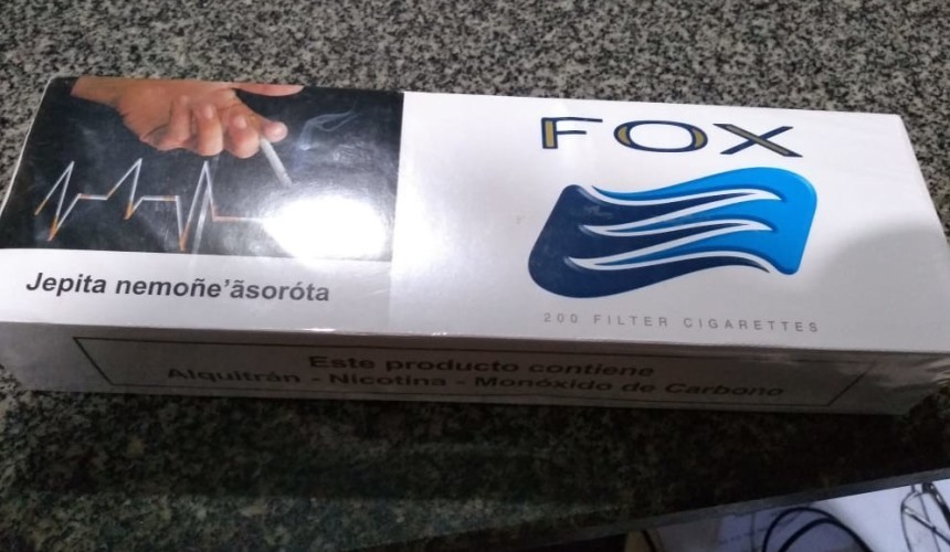 PM encontra cigarro oriundo do Paraguai durante fiscalização de trânsito em Capitão