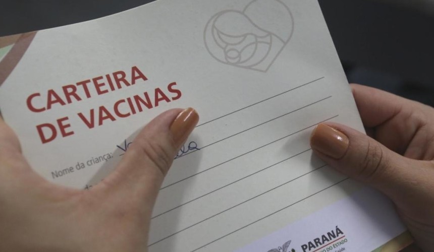 Alunos das redes estadual e municipal só serão matriculados se estiverem em dia com a carteirinha de vacinação