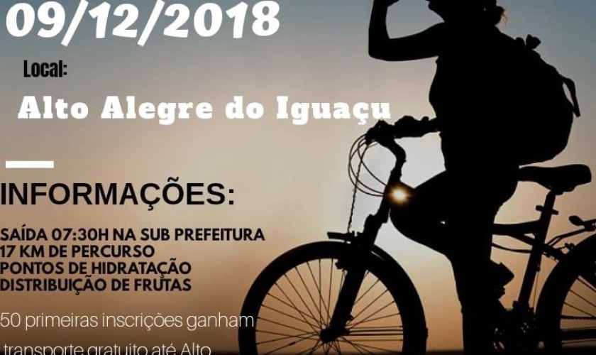 3° Pedala Capitão vai acontecer no Distrito Alto Alegre