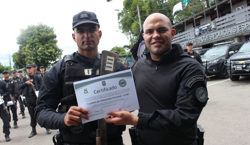 Delegado de Capitão retoma atividades após quatro semanas de treinamento  em Curitiba