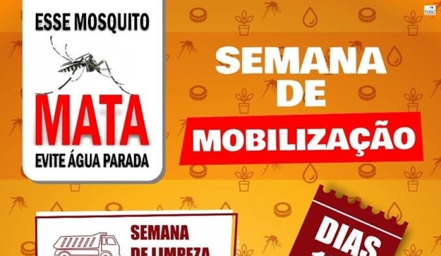 Mobilização de combate à Dengue será realizado na próxima semana em Capitão