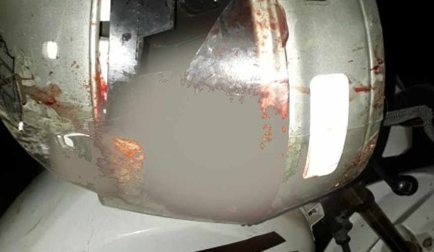 Pai morre e filha fica ferida em acidente com moto em Boa Vista da Aparecida