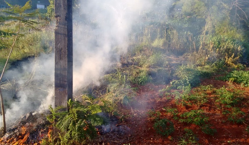 Cresce os casos de incêndios ambientais em Capitão