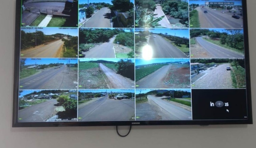 Salto do Lontra: instaladas câmeras de monitoramento na cidade