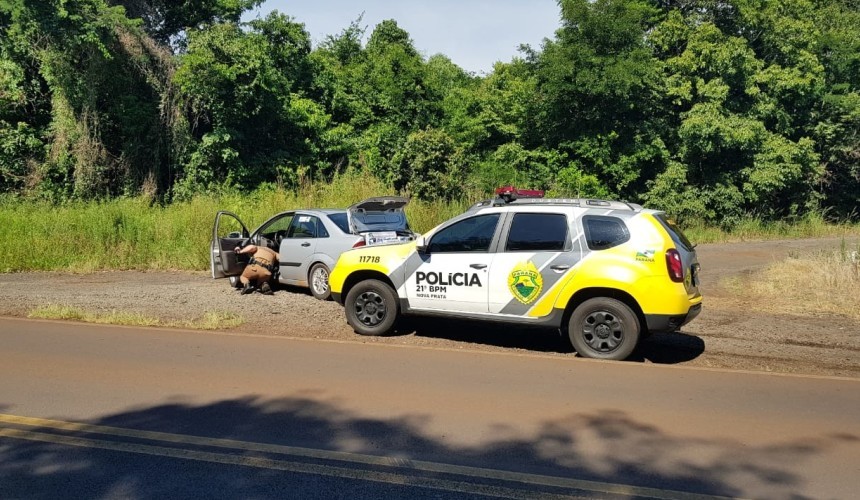 Policia apreende cigarro contrabandeado em Nova Prata do Iguaçu