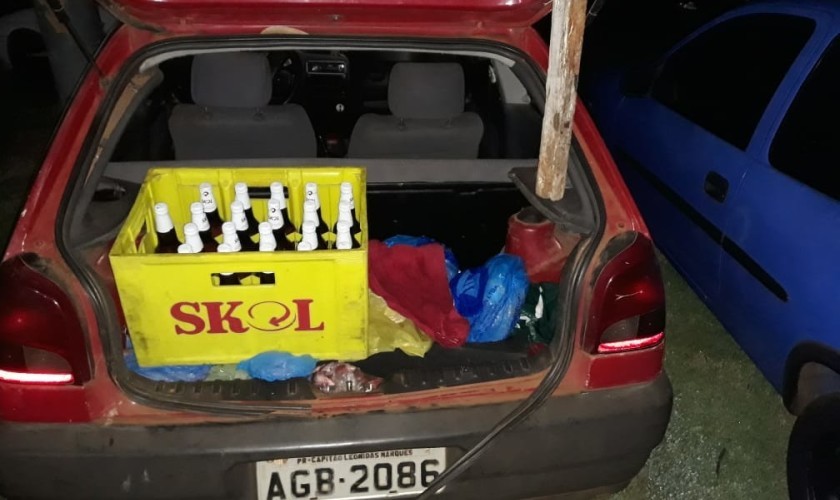 Homem é preso após furtar bebidas e carne de uma residência na Linha Hortelã em Capitão
