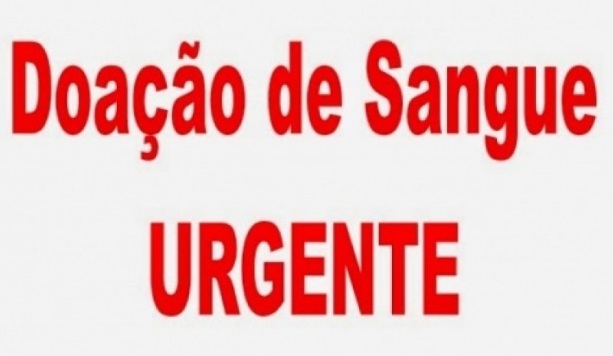 Com estoque baixo Hemocentro precisa de doadores de sangue