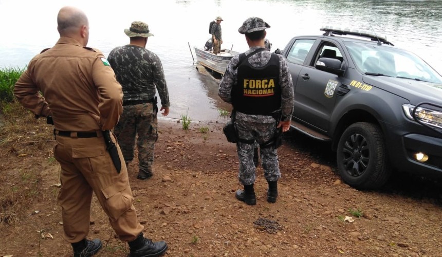 Polícia intensifica o cerco no combate à crimes ambientais no Rio Iguaçu e região de  fronteira
