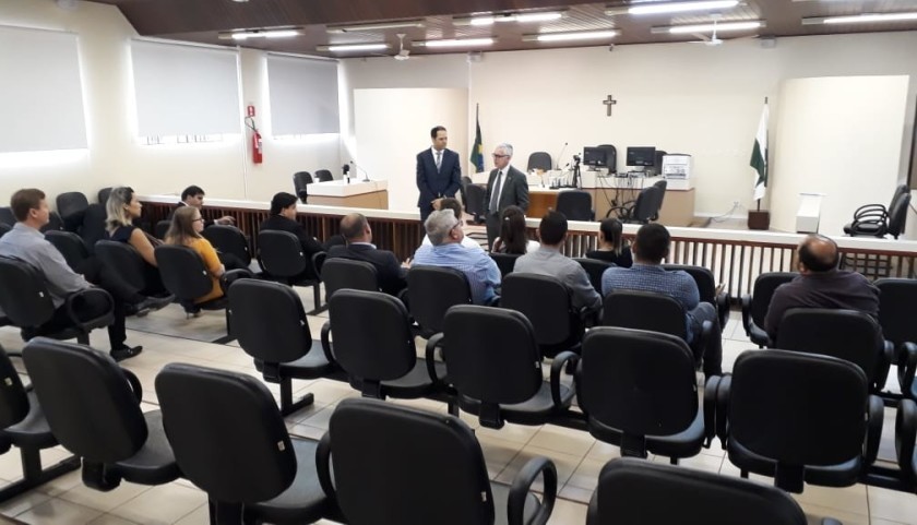 Advogados de Capitão recebem a caravana OAB Paraná Total