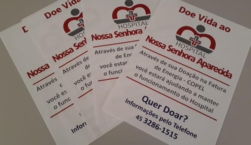 Doações através da conta de luz começam a beneficiar o Hospital Nossa Senhora Aparecida em Capitão