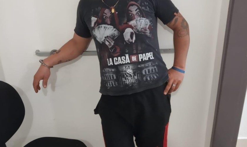 ROTAM prende homem com mandado de prisão em aberto em Capitão