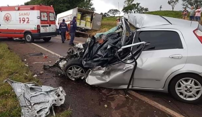Vitima de grave acidente na BR-163 em Capitão é identificada