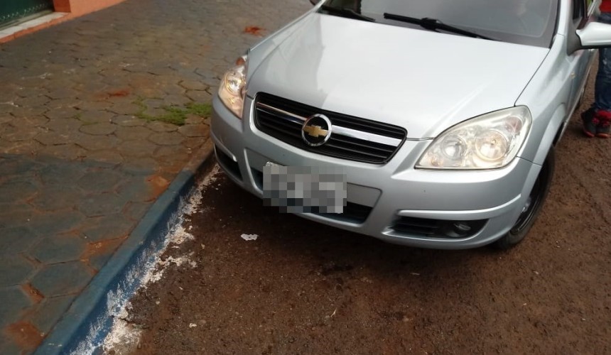 Menor é detido conduzindo veiculo na Av. Iguaçu em Capitão