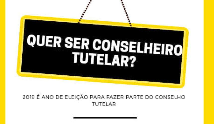 Edital de eleição para novos Conselheiros Tutelares em Capitão deverá ser publicado em abril