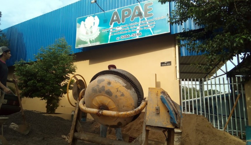 APAE de Capitão investe mais de R$ 170 mil em obras e implantação de painéis solares