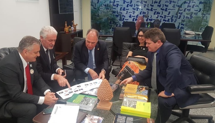 Após semana em Brasília, Prefeito e vereador de Capitão fazem avaliação da viagem ao DF