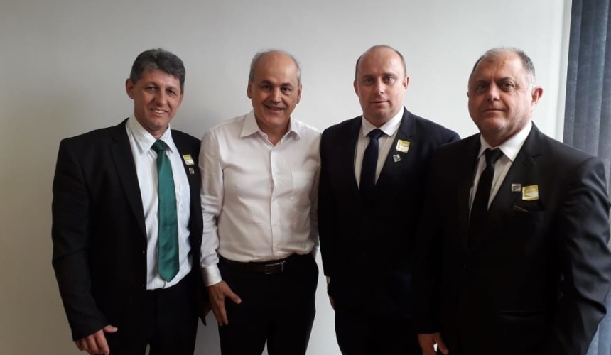 Vereadores de Capitão vão ao Distrito Federal em busca de recursos junto a deputados