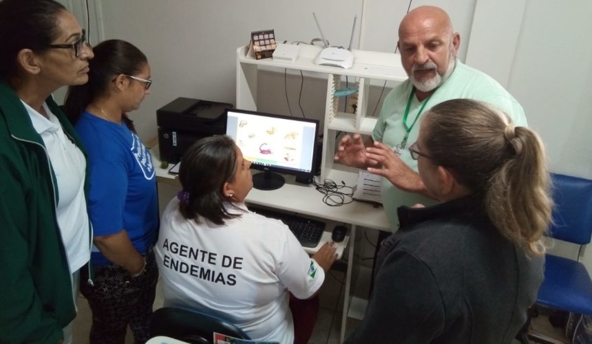 10ª  Regional da Saúde realiza palestra sobre animais peçonhentos aos agentes de endemias de Capitão