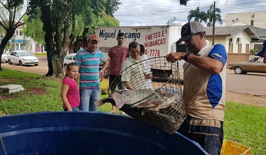 Último dia da Feira do Peixe Vivo está acontecendo hoje na Praça São Cristóvão em Capitão