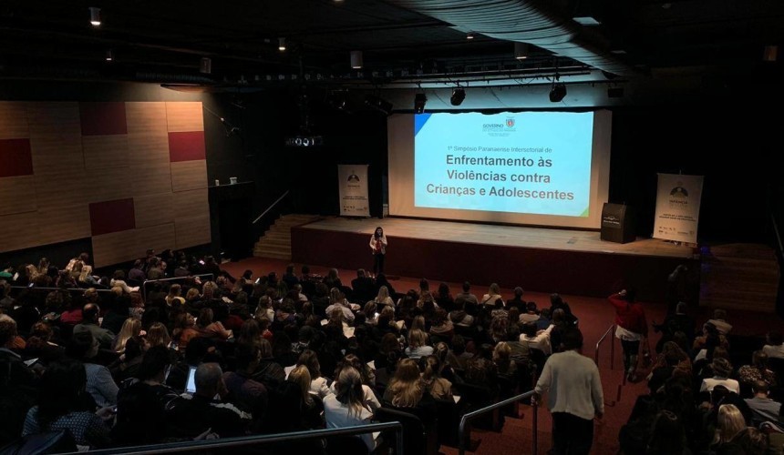 Município de Capitão participa do 1° simpósio paranaense de enfrentamento à violência contra crianças e adolescentes  em Curitiba