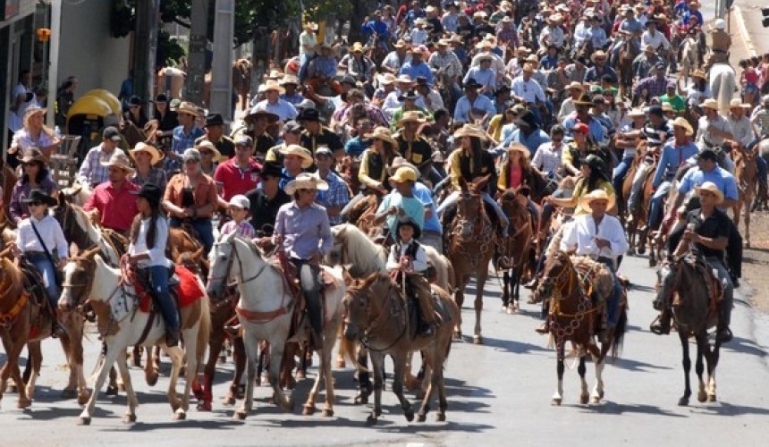 Cavalgada será uma das atrações da festa de aniversário do município neste final de semana em Capitão