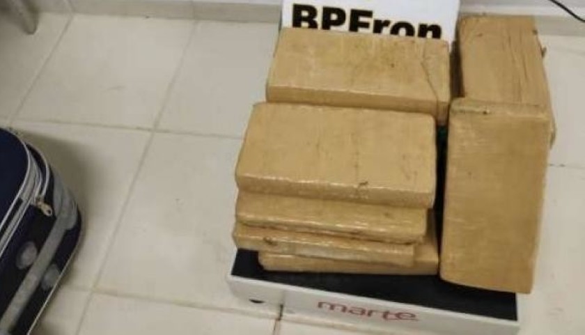 BPFron apreende 15 quilos de maconha em Realeza