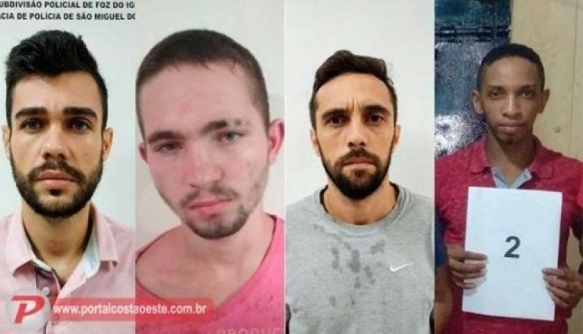 Quatro detentos fogem da Cadeia Pública de São Miguel do Iguaçu