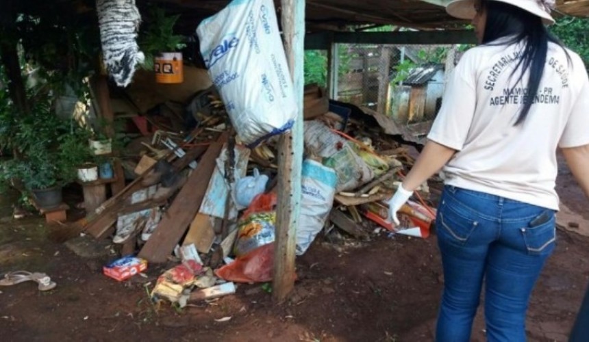 Ações de combate a dengue estão sendo realizadas nesta quarta-feira em Capitão