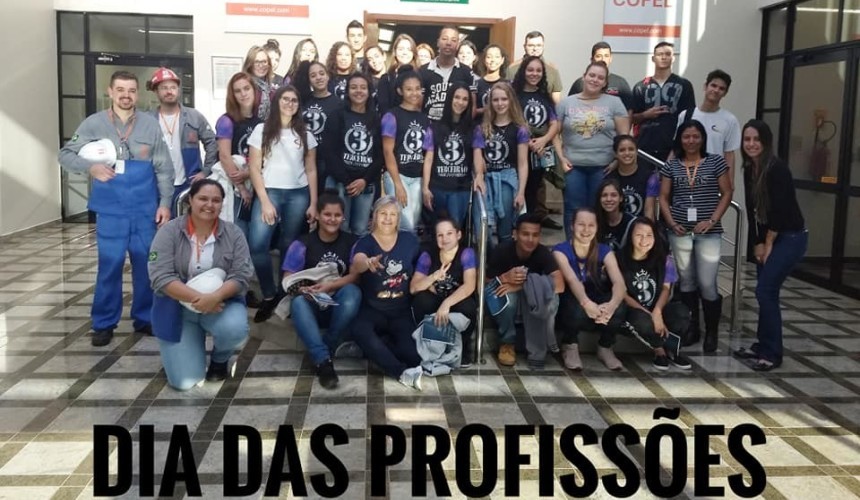 Alunos de Capitão realizam visitas na Usina Salto Caxias